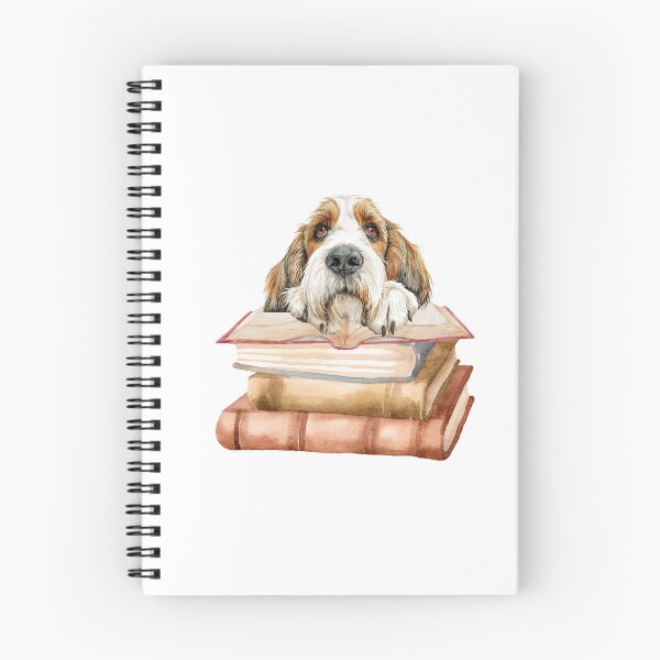 Item preview, Petit Basset Griffon Vendeen And Books designed and sold by TheAnimalZ00.