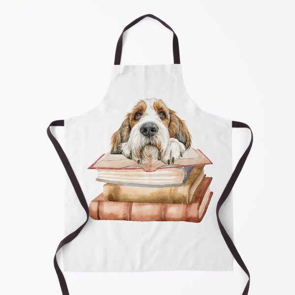 Item preview, Petit Basset Griffon Vendeen And Books designed and sold by TheAnimalZ00.