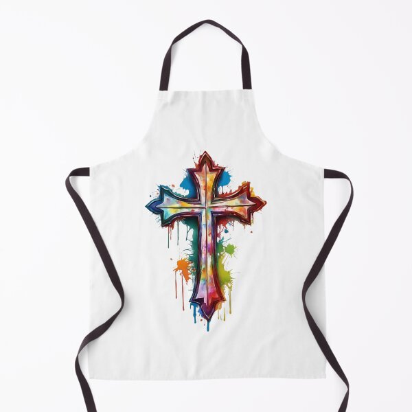 Item preview, Stylish 3D Colorful Cross: Vibrant Paints & New Design designed and sold by TRYKID.