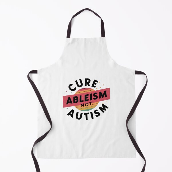 Item preview, Cure Ableism Not Autism, Autism Acceptance designed and sold by UceefHL.