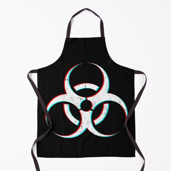 Item preview, Biohazard | HAZMAT Symbol - Chromadrift, Vintage designed and sold by Psyberspace.