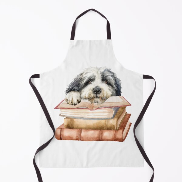 Item preview, Polish Lowland Sheepdog And Books designed and sold by TheAnimalZ00.
