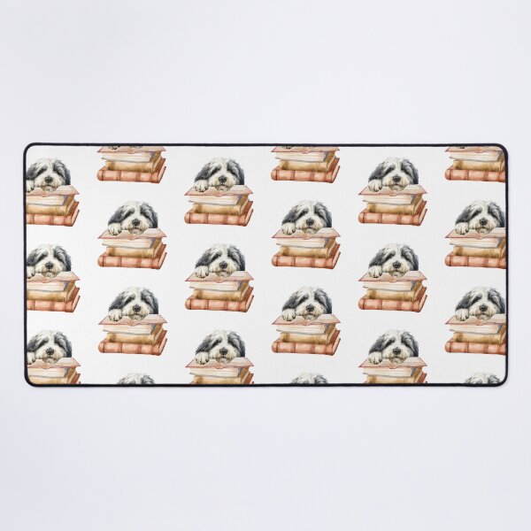 Item preview, Polish Lowland Sheepdog And Books designed and sold by TheAnimalZ00.