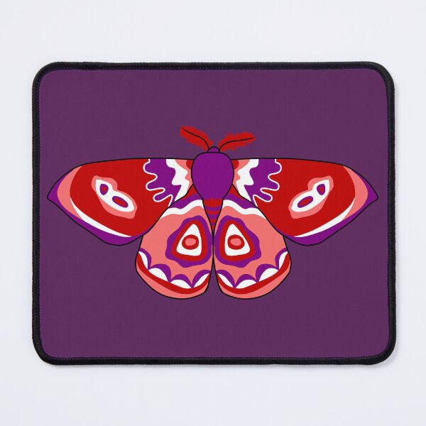 Item preview, Alloromantic Asexual Pride Moth  designed and sold by Fave101.