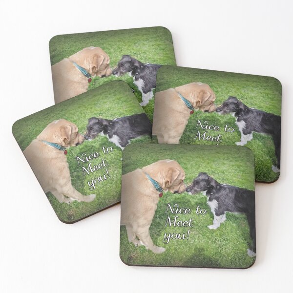Item preview, Nice to meet you Puppies designed and sold by PandLcreations.