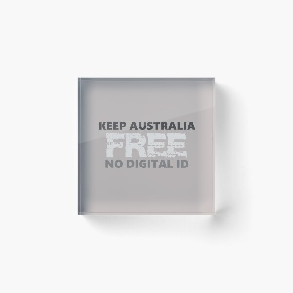 Item preview, No Digital ID Australia No ID designed and sold by slimbirdy.