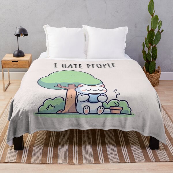 Item preview, I Hate People Cat designed and sold by LemuellTrends.
