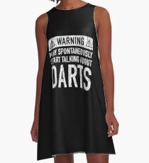 Darts Related Gift A-Line Dress