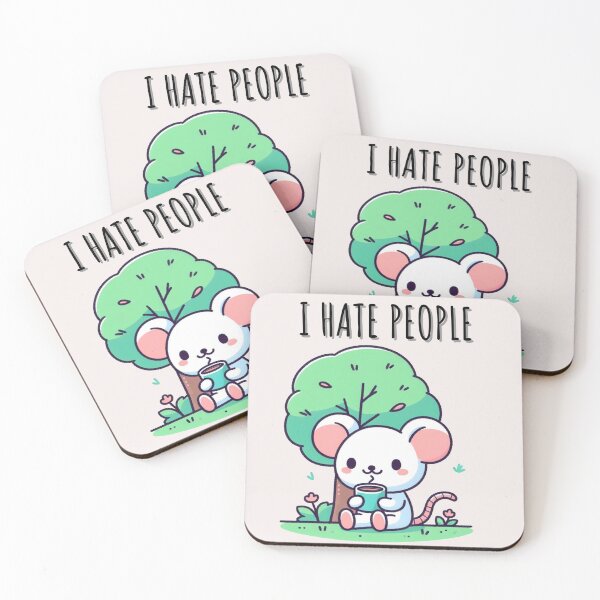 Item preview, I Hate People Rat designed and sold by LemuellTrends.