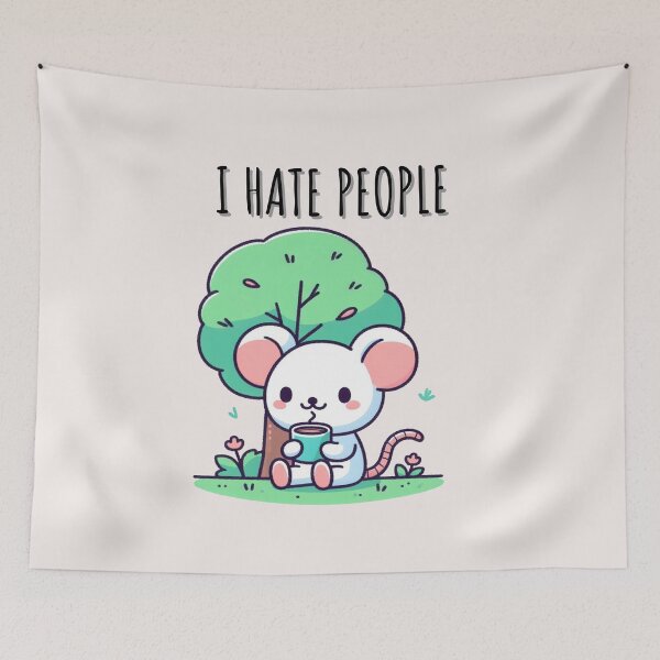 Item preview, I Hate People Rat designed and sold by LemuellTrends.
