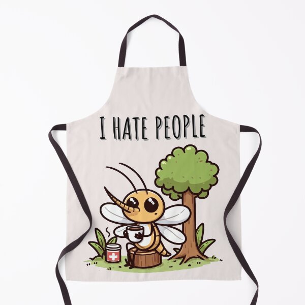 Item preview, I Hate People Mosquito designed and sold by LemuellTrends.