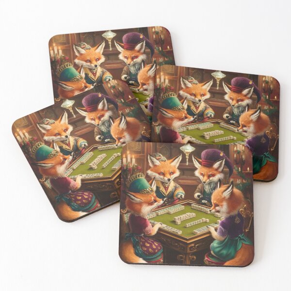 Item preview, Fox Portrait. mahjong game designed and sold by FoxVibes.