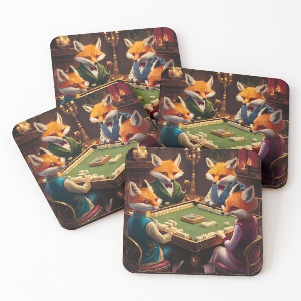 Item preview, Fox Portrait. mahjong game designed and sold by FoxVibes.