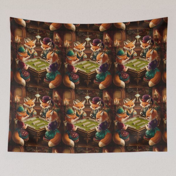 Item preview, Fox Portrait. mahjong game designed and sold by FoxVibes.
