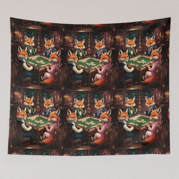 Item preview, Fox Portrait. mahjong game designed and sold by FoxVibes.