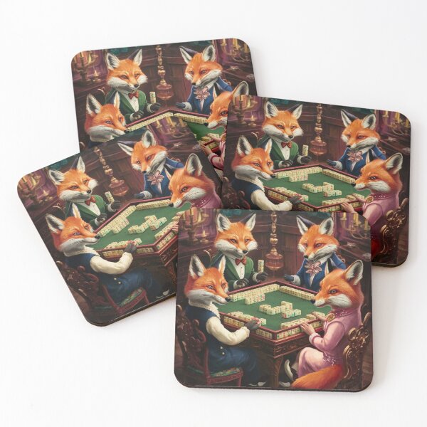 Item preview, Fox Portrait. mahjong game designed and sold by FoxVibes.