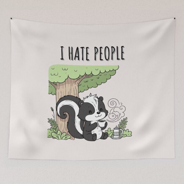 Item preview, I Hate People Possum designed and sold by LemuellTrends.