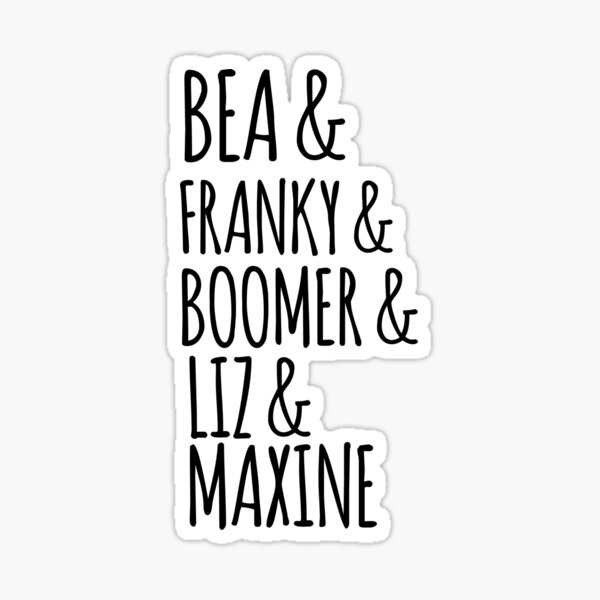Wentworth characters Sticker