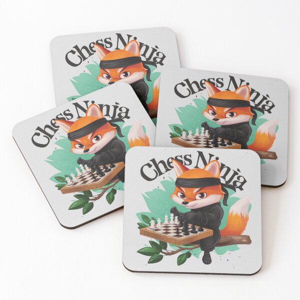 Item preview, Fox Portrait. chess ninja designed and sold by FoxVibes.