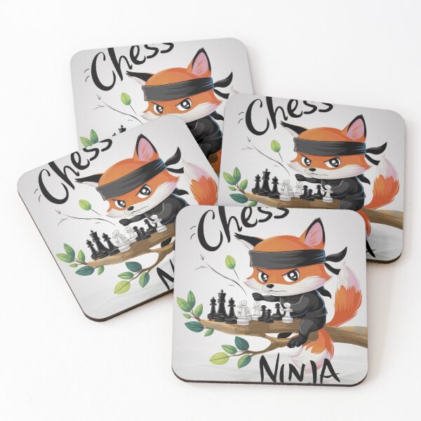 Item preview, Fox Portrait. chess ninja designed and sold by FoxVibes.