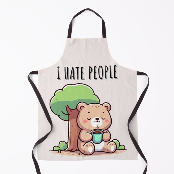 Item preview, I Hate People Bear designed and sold by LemuellTrends.