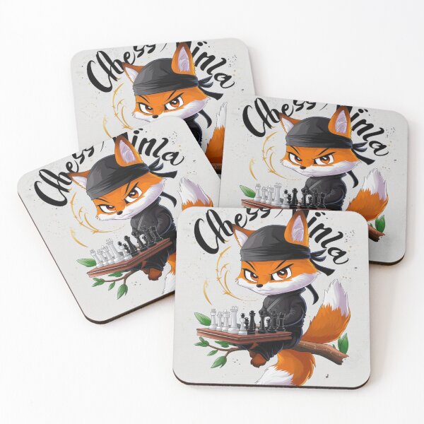 Item preview, Fox Portrait. chess ninja designed and sold by FoxVibes.