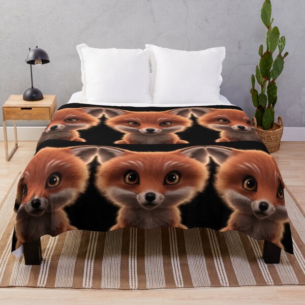 Artikelvorschau, Fuchsporträt. Babyfuchs entworfen und verkauft von FoxVibes.