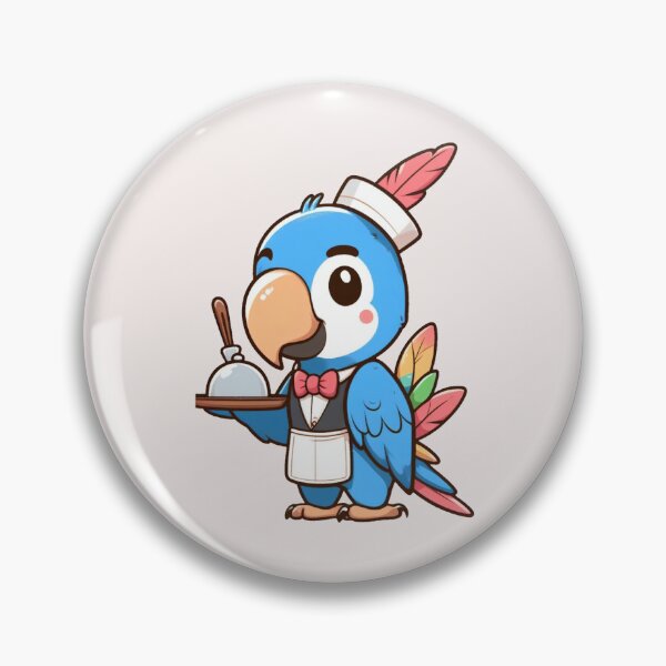 Item preview, Waiter Parrot designed and sold by LemuellTrends.