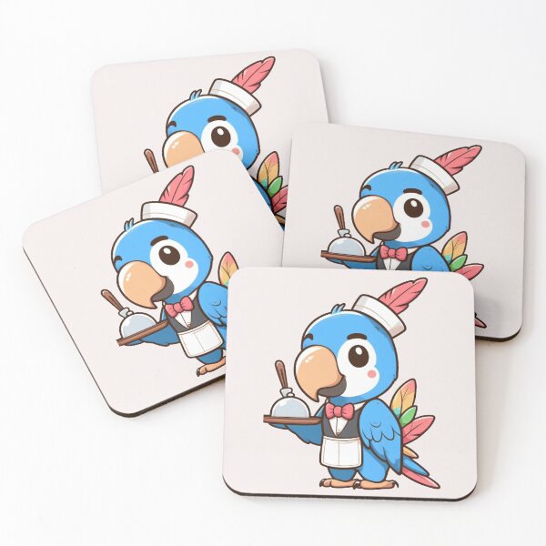 Item preview, Waiter Parrot designed and sold by LemuellTrends.