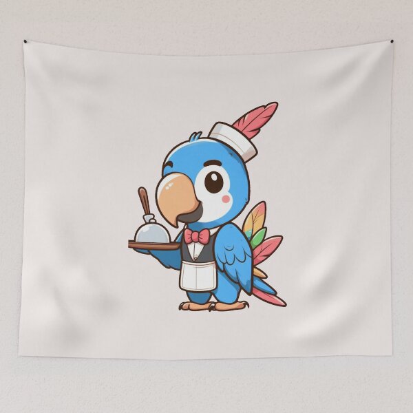 Item preview, Waiter Parrot designed and sold by LemuellTrends.