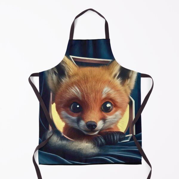 Artikelvorschau, Fuchsporträt. Babyfuchs entworfen und verkauft von FoxVibes.