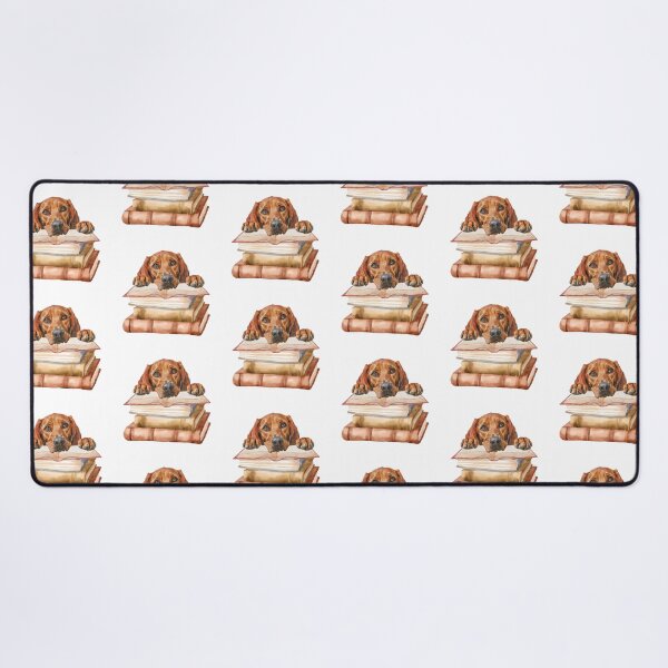 Item preview, Redbone Coonhound And Books designed and sold by TheAnimalZ00.