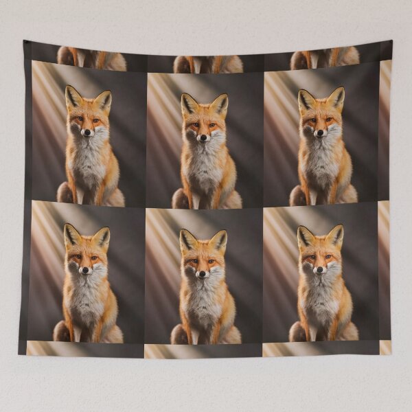 Item preview, Fox Portrait. realistic photo designed and sold by FoxVibes.