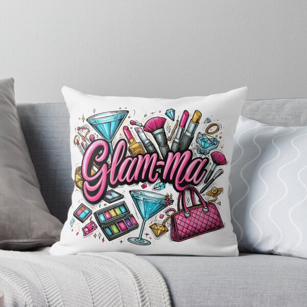 Aperçu de l'œuvre Glam - Ma - Grand-mère - Chic - Maquillage - Mamie - Mode créée et vendue par NEATDesignsShop.