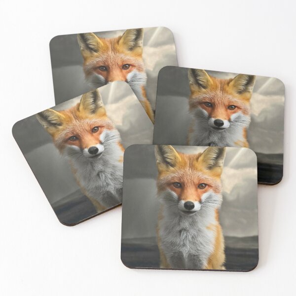 Item preview, Fox Portrait. realistic photo designed and sold by FoxVibes.