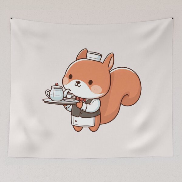 Item preview, Waiter Squirrel designed and sold by LemuellTrends.