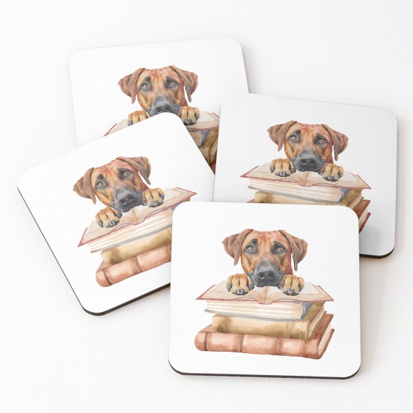 Item preview, Rhodesian Ridgeback And Books designed and sold by TheAnimalZ00.