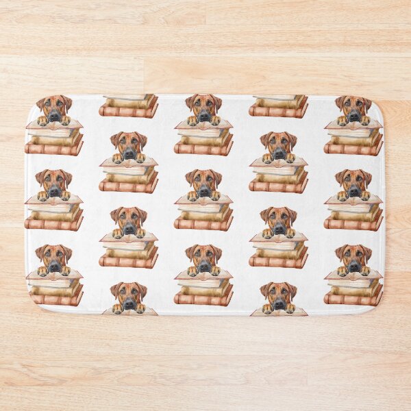 Item preview, Rhodesian Ridgeback And Books designed and sold by TheAnimalZ00.