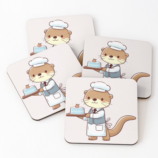 Item preview, Waiter Otter designed and sold by LemuellTrends.
