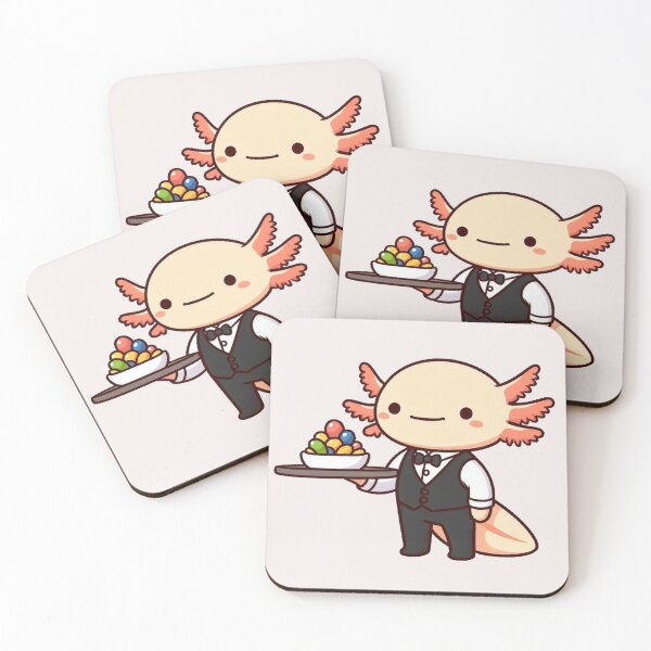 Item preview, Waiter Axalotl designed and sold by LemuellTrends.