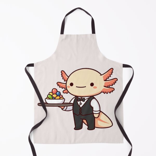 Item preview, Waiter Axalotl designed and sold by LemuellTrends.