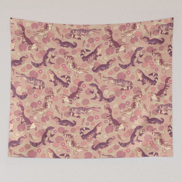Item preview, Crocodilians in sunset waters designed and sold by Colordrilos.