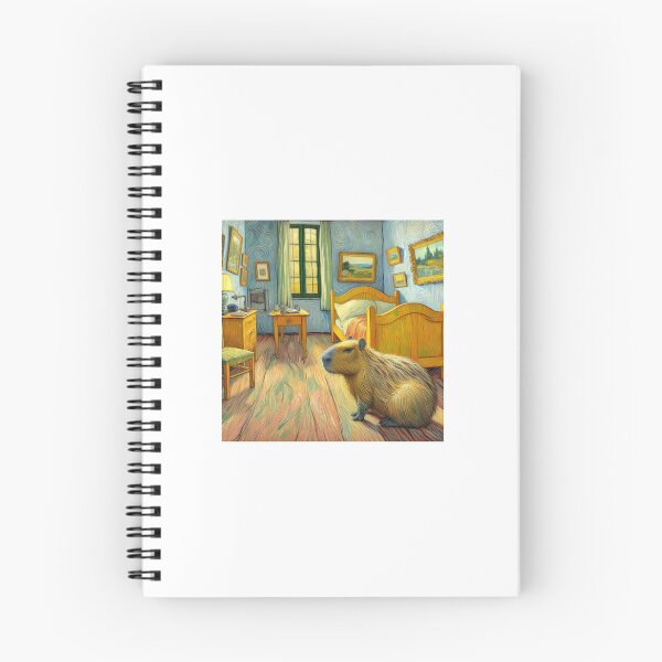 Item preview, Capybara ft. Van Gogh-Vincent`s Bedroom in Arles3 designed and sold by Capybara Art Lover.