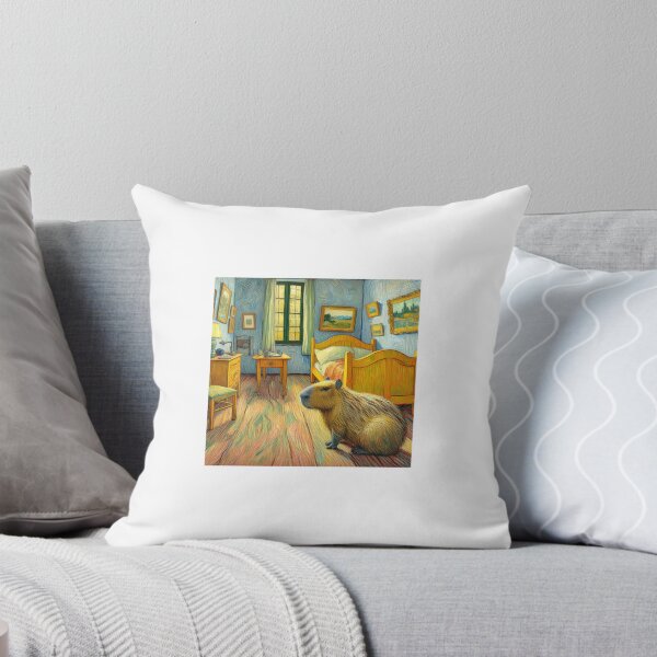 Item preview, Capybara ft. Van Gogh-Vincent`s Bedroom in Arles3 designed and sold by Capybara Art Lover.