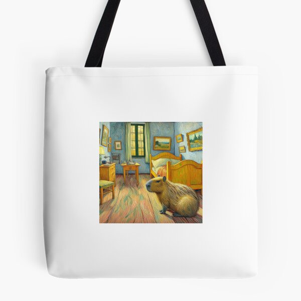 Item preview, Capybara ft. Van Gogh-Vincent`s Bedroom in Arles3 designed and sold by Capybara Art Lover.