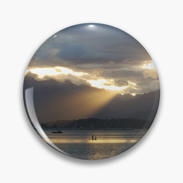 Item preview, Sunset paddleboarding off the beach. designed and sold by YourGoodLife Designs.
