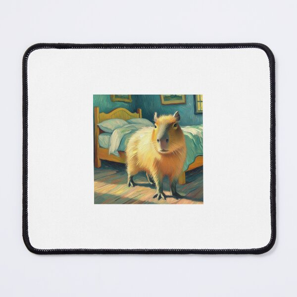 Item preview, Capybara ft. Van Gogh-Vincent`s Bedroom in Arles6 designed and sold by Capybara Art Lover.