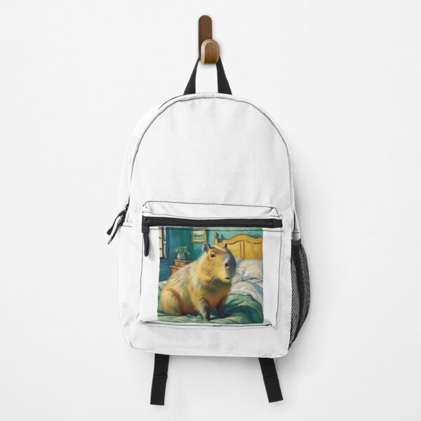 Item preview, Capybara ft. Van Gogh-Vincent`s Bedroom in Arles7 designed and sold by Capybara Art Lover.
