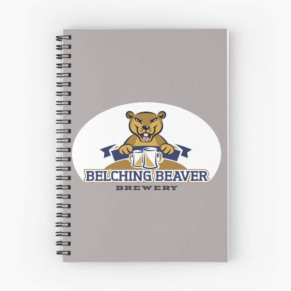 Item preview, Belching Beaver Brewery Logo 8 designed and sold by 108dragons.