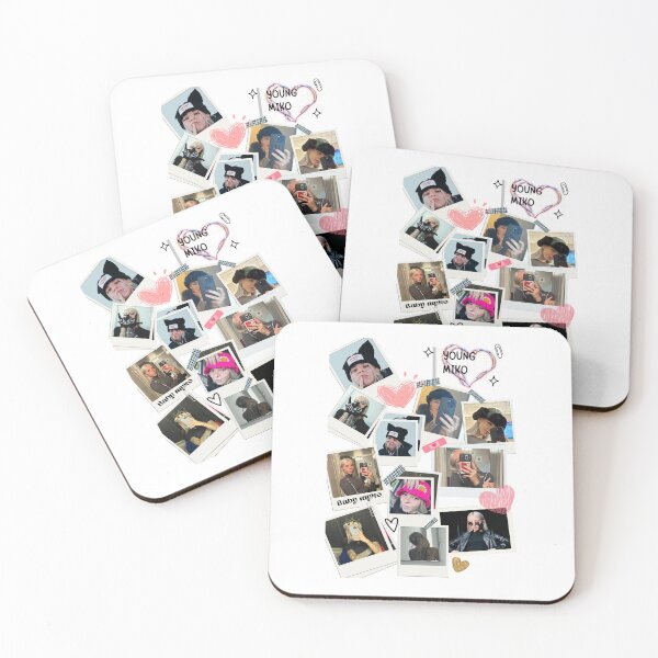 Item preview, collage of young miko designed and sold by Bluuecreation.